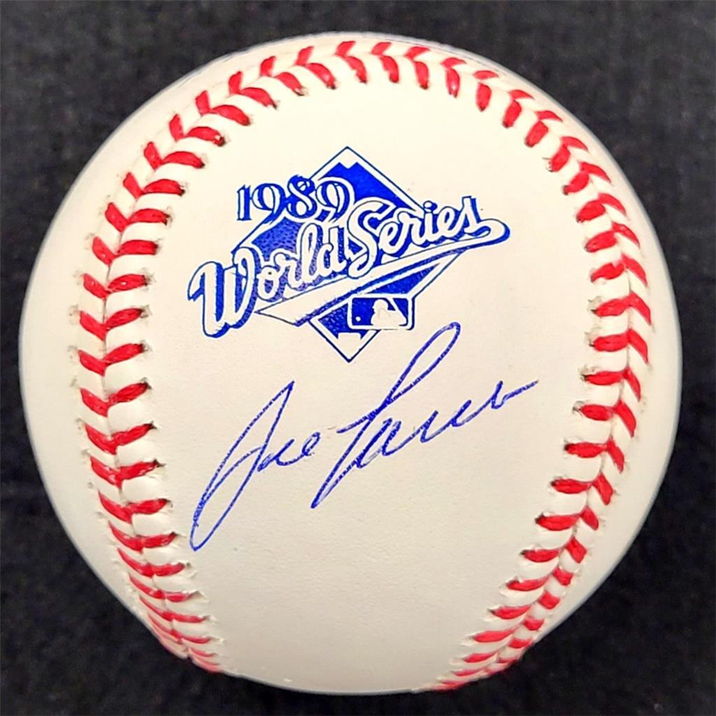 Jose Canseco signed 1989 World Series Baseball autograph ~ BAS Beckett Witness