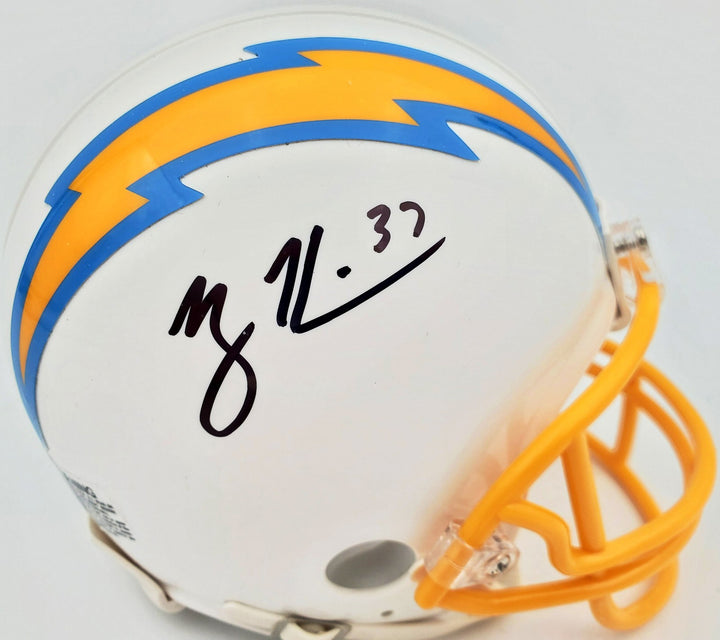 Rodney Harrison Autographed Signed San Diego Chargers White Mini Helmet Beckett