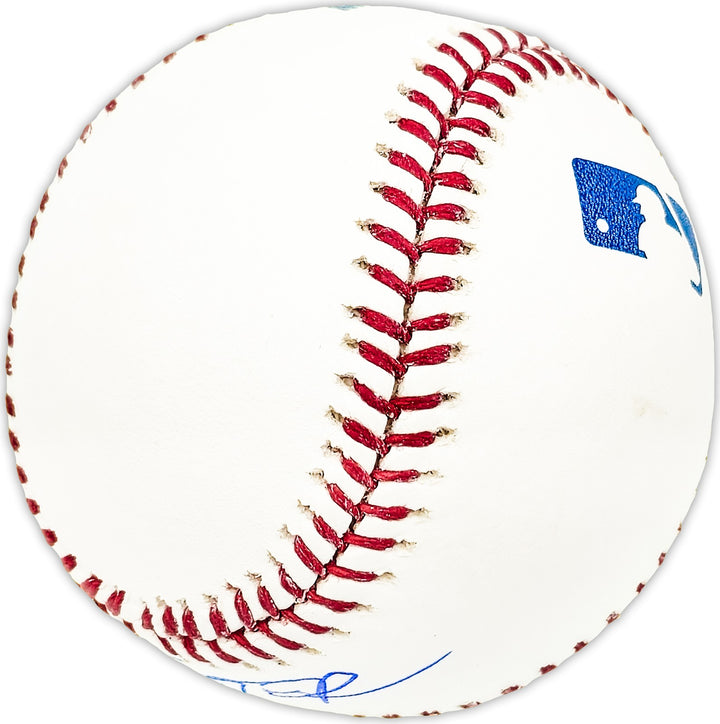 Johnny Jeter Signed MLB Baseball San Diego Padres, Pittsburgh Pirates Beckett QR