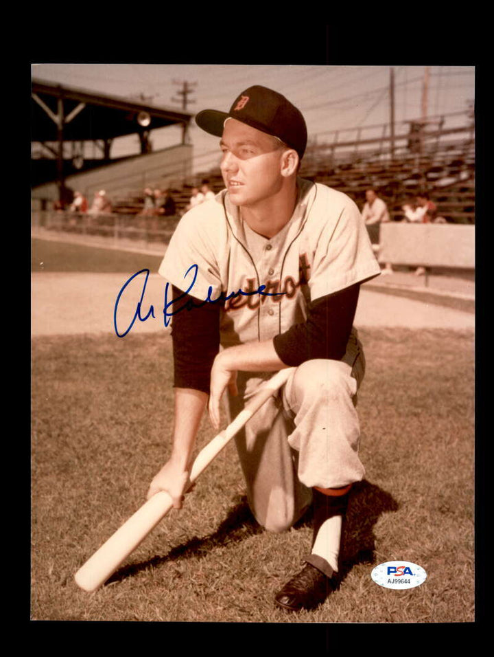 Al Kaline PSA DNA Signed 8x10 Photo Tigers Autograph 8