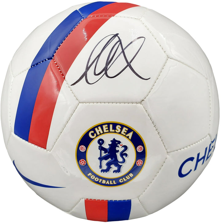 Mason Mount Autographed Signed White Nike Soccer Ball Chelsea F.C. Beckett