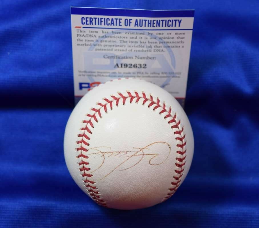Sammy Sosa PSA DNA Coa Autograph Major League OML Hand Signed Baseball