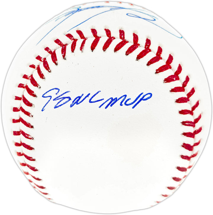 Sammy Sosa Signed Official MLB Baseball Cubs "609 HR & 98 NL MVP" Beckett Wit