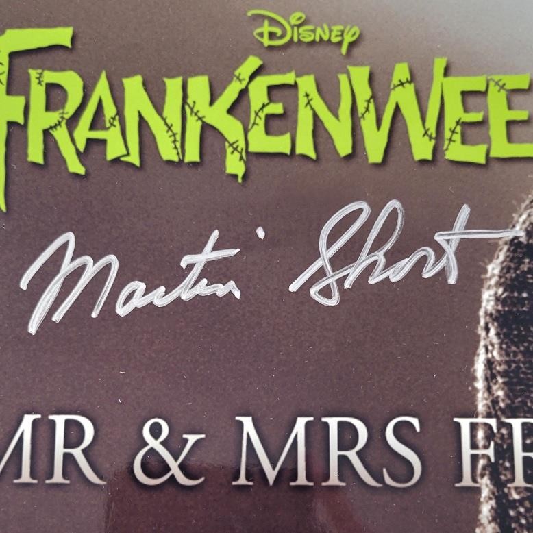 Catherine O'Hara & Martin Short signed Frankenweenie 16x20 Photo autograph JSA