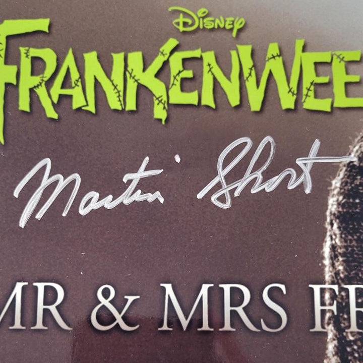 Catherine O'Hara & Martin Short signed Frankenweenie 16x20 Photo autograph JSA