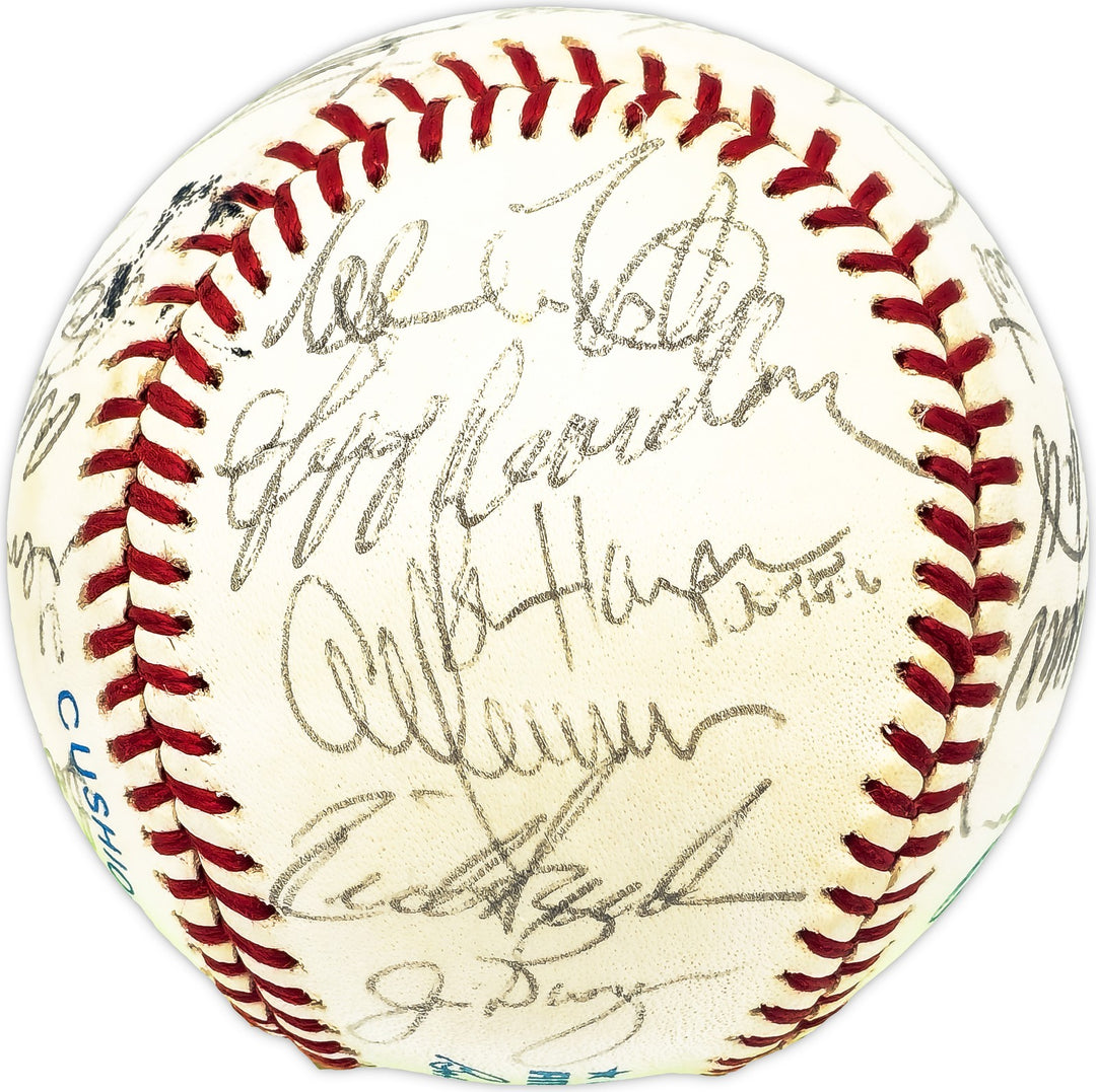 1984 Twins Team Signed Signed AL Baseball 22 Sigs Kirby Puckett Beckett #AD78203