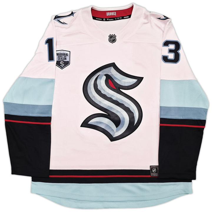Seattle Kraken Brandon Tanev Signed White Fanatics Jersey Size XL Fanatics Holo