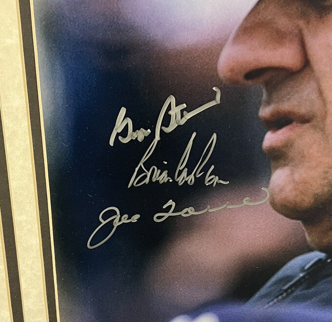 George Steinbrenner Cashman Joe Torre Signed 16x20 Photo Framed Auto Steiner