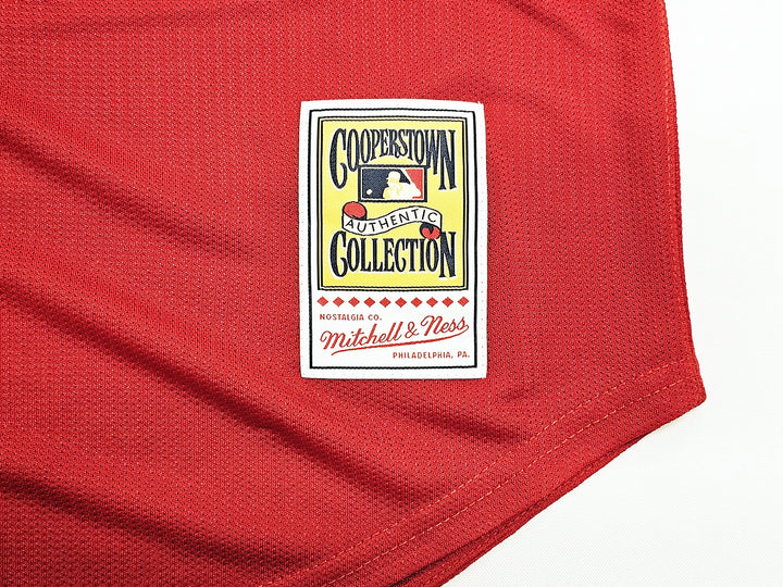 Mariners Ken Griffey Jr. Auto Red Mitchell Ness 97 AS Jersey Jackie Robinson BAS