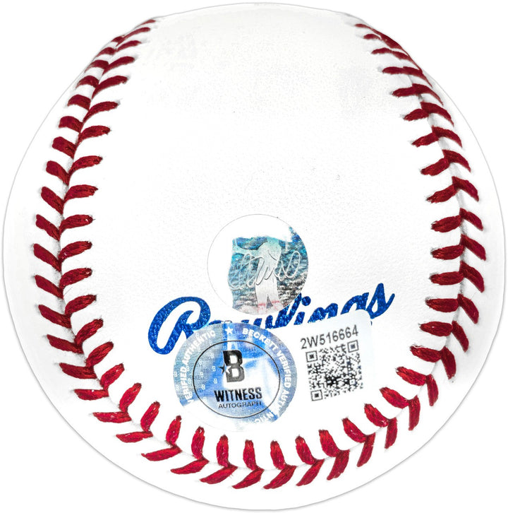 Ichiro Suzuki Signed HOF Logo MLB Baseball Mariners IS Holo & Beckett Wit QR