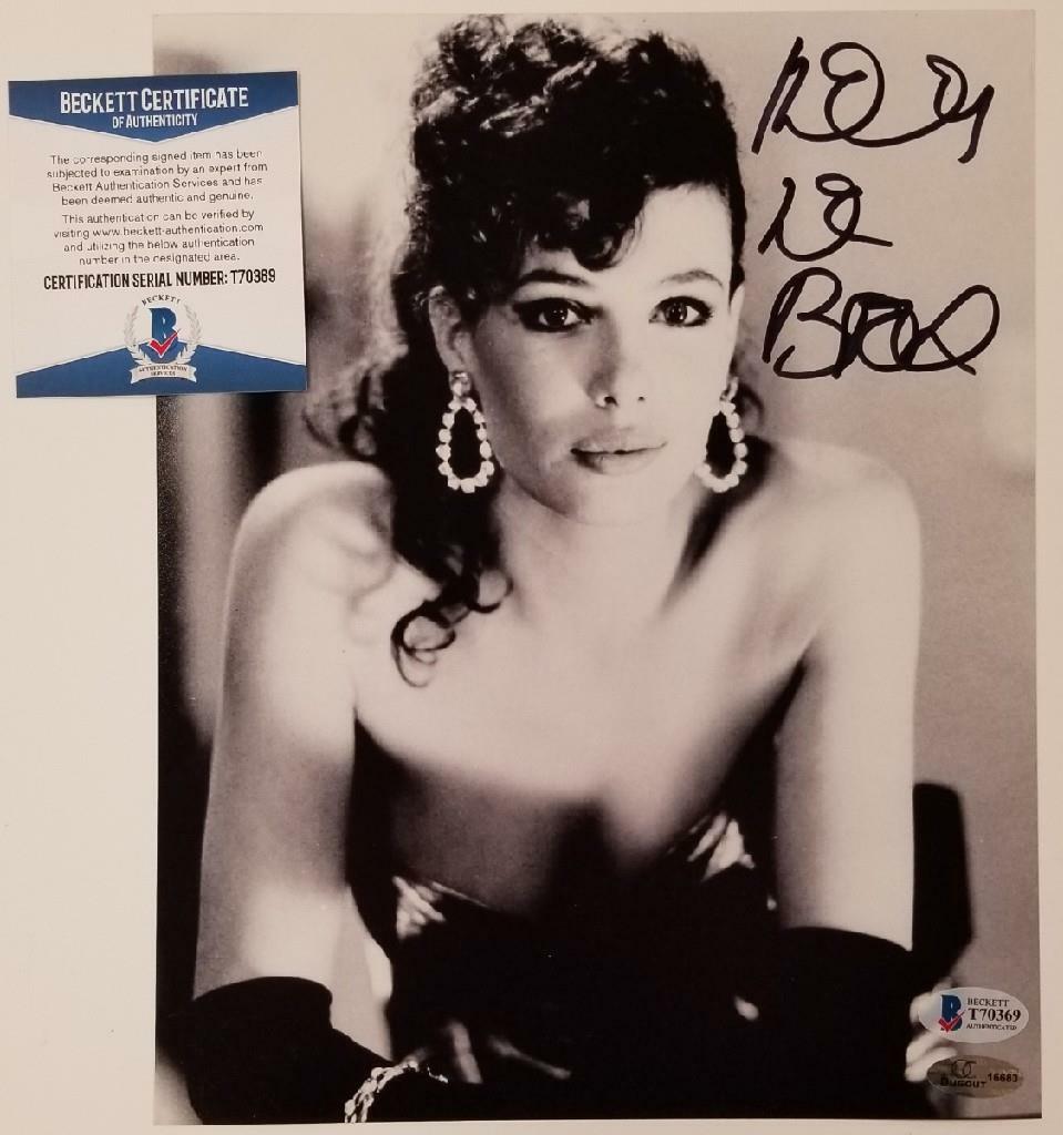 Kelly Lebrock signed Weird Science 8x10 Photo #6 Lisa Autograph ~Beckett BAS COA