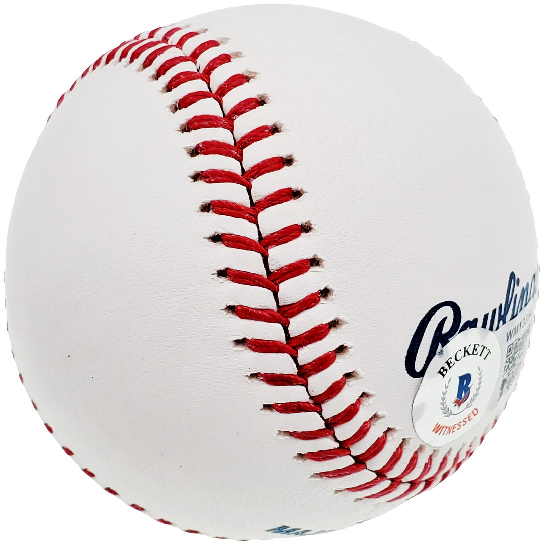 Manny Ramirez Autographed Signed MLB Baseball Boston Red Sox "04 WS MVP" Beckett