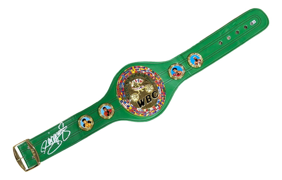 Manny Pacquiao Signed Full Size Replica Boxing Championship Belt BAS
