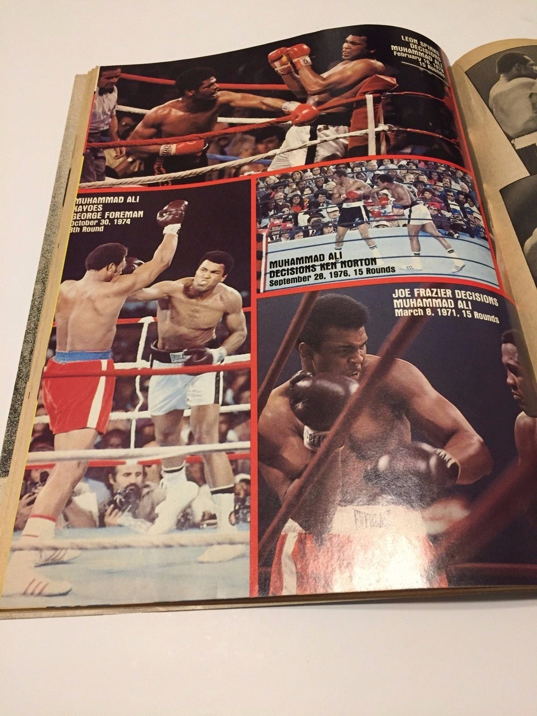 Leon Spinks Signed Muhammad Ali 1978 Super Fight Magazine COA Inscriptagraphs