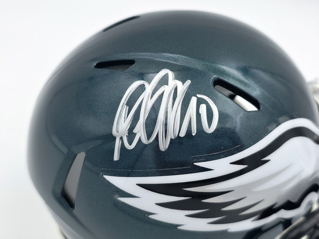 DeSean Jackson Signed Philadelphia Eagles Green Speed Mini Helmet Beckett Wit