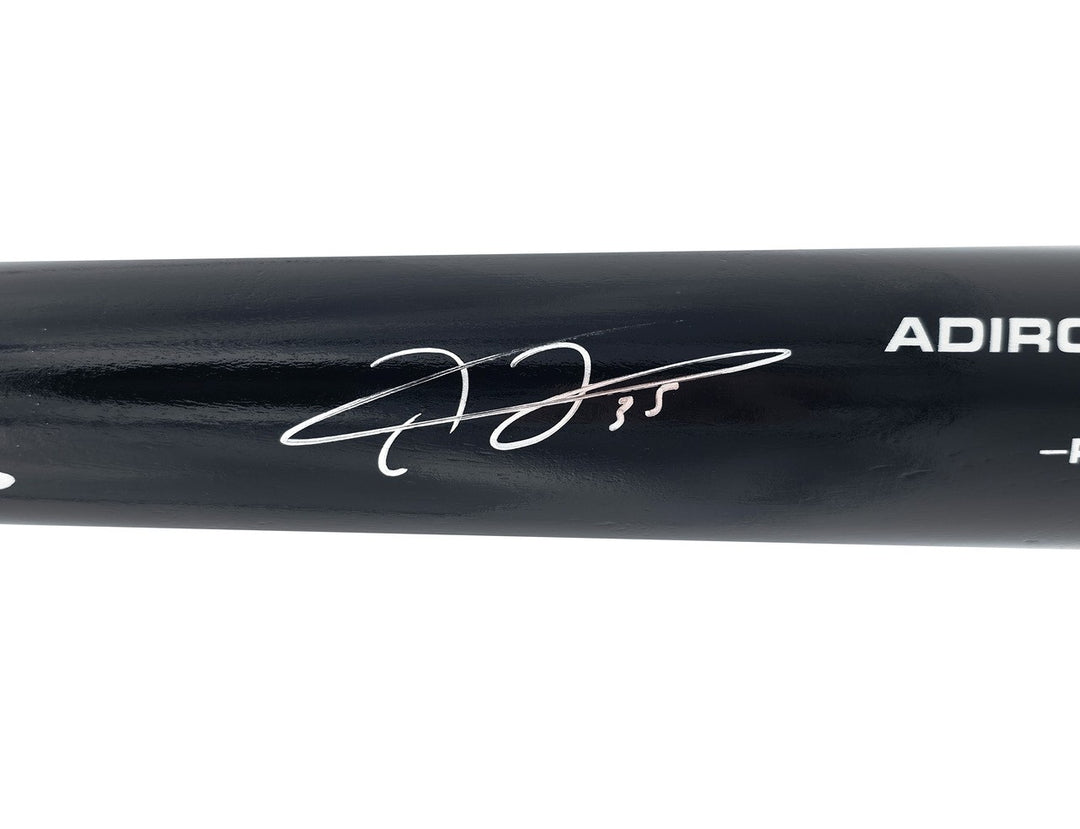 Frank Thomas Signed Black Rawlings Adirondack Baseball Bat White Sox Beckett Wit