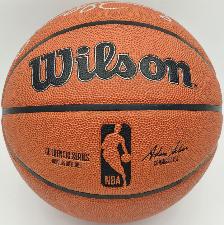 Julius "Dr. J" Erving Auto Authentic Series Indoor Outdoor Basketball 76ers BAS