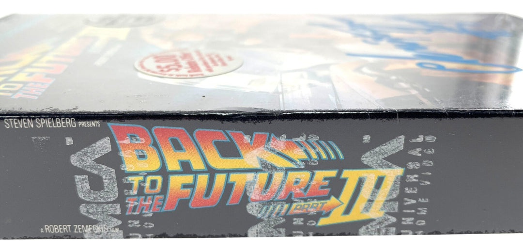 Christopher Lloyd Autographed SEALED Back to Future III VHS Tape 1990 JSA COA