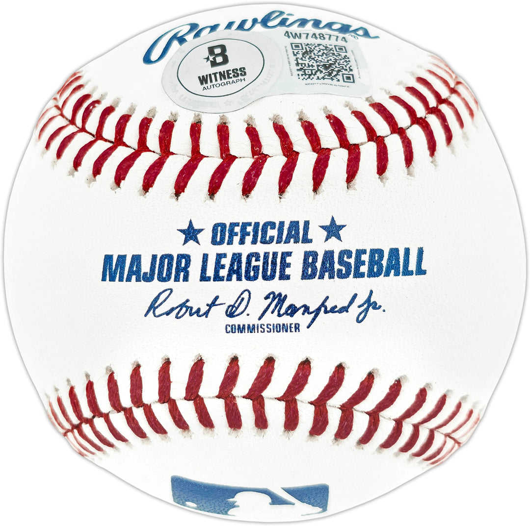 Ken Griffey Jr. Signed Official MLB Baseball Mariners "87 #1 Pick" Beckett Wit