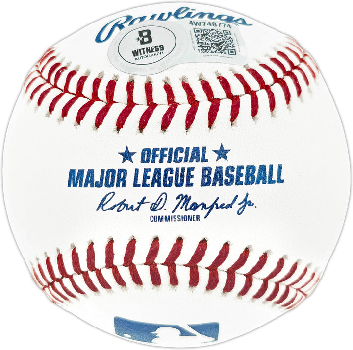 Ken Griffey Jr. Signed Official MLB Baseball Mariners "87 #1 Pick" Beckett Wit