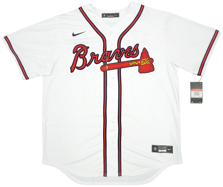 Atlanta Braves Ronald Acuna Jr. Signed White Nike Jersey Size Large Beckett