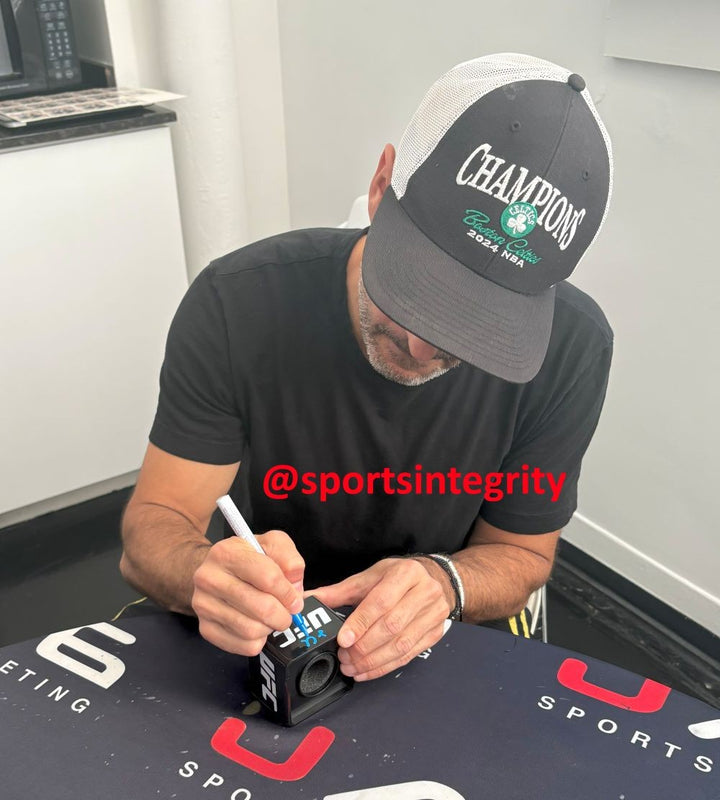 Jon Anik Signed UFC Fight Glove JSA Hologram