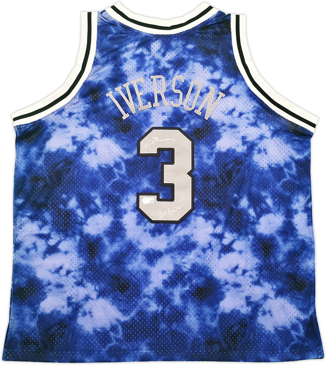Allen Iverson Signed Mitchell & Ness 1996-97 Jersey "The Answer" Beckett 253251