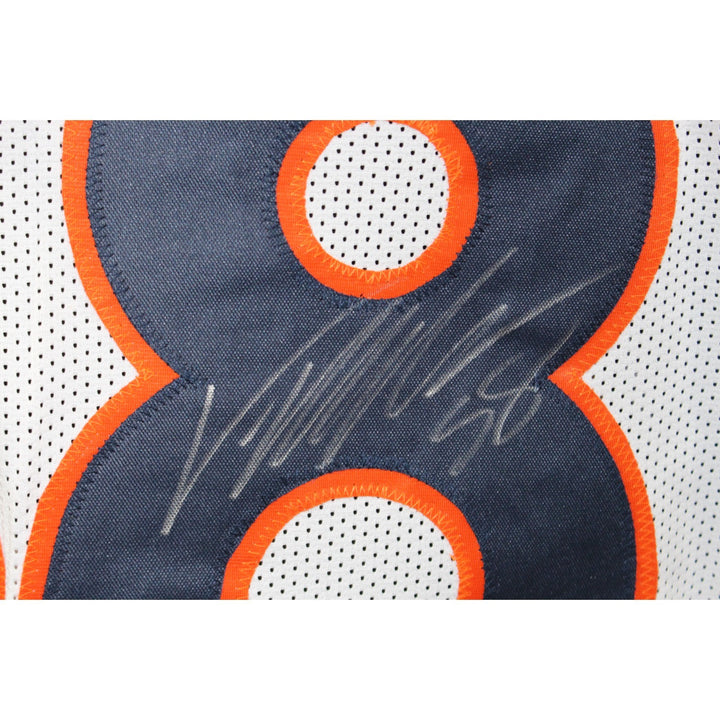 Von Miller Autographed Pro Style Size XL White Jersey Beckett WIT 54682