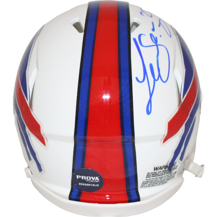 Lesean McCoy Autographed/Signed Buffalo Bills Mini Helmet Beckett 43048