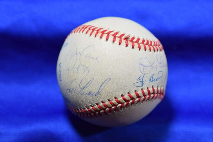 Cone Giradi Larsen Berra Wells Posada PSA DNA  American League  Baseball Signed
