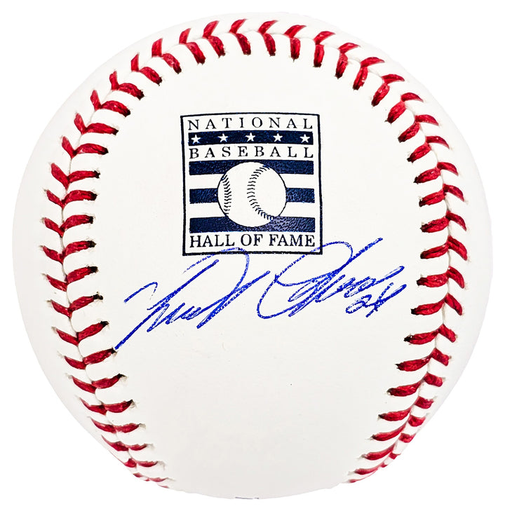 Miguel Cabrera Signed Official HOF Logo Baseball Detroit Tigers Beckett Wit