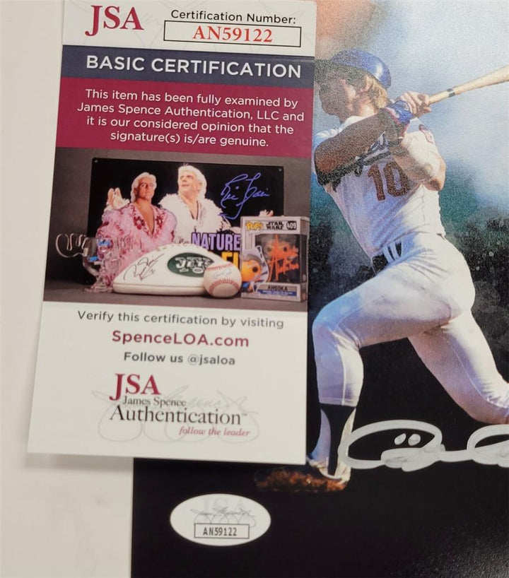 Dodgers Infield signed 11x14 Photo #3 Russell Garvey Cey Lopes autograph JSA