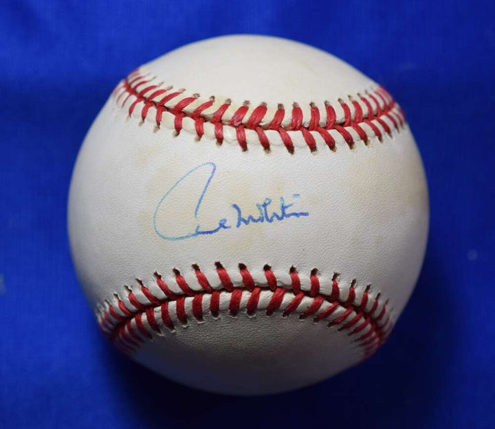 Paul Molitor Upper Deck Coa Autograph American League OAL Signed Baseball