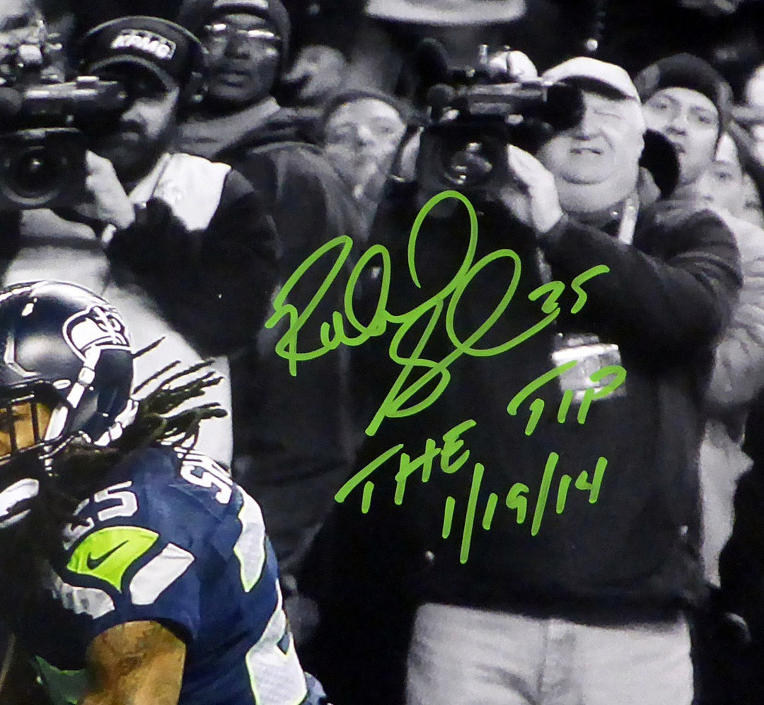 Richard Sherman & Malcolm Smith Signed 16x20 Photo Seahawks RS Holo & MCS Holo