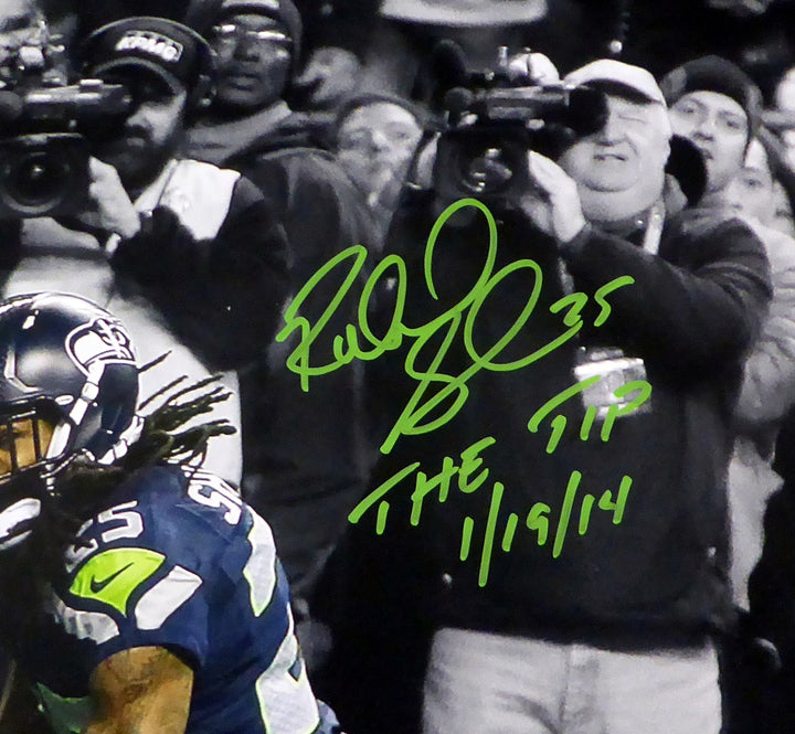 Richard Sherman & Malcolm Smith Signed 16x20 Photo Seahawks RS Holo & MCS Holo