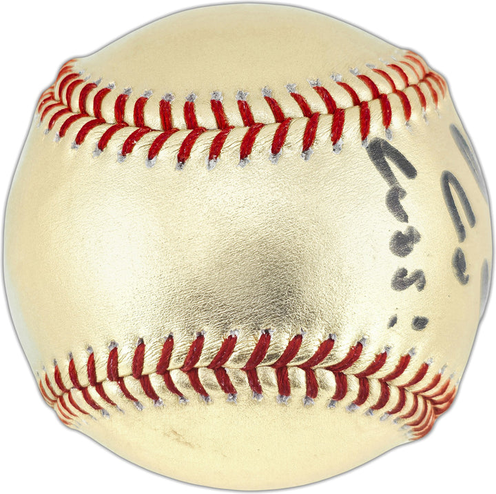 Cody Bellinger Auto Gold Cubs Logo Baseball Cubs Logo "Go Cubs!" Fanatics MLB