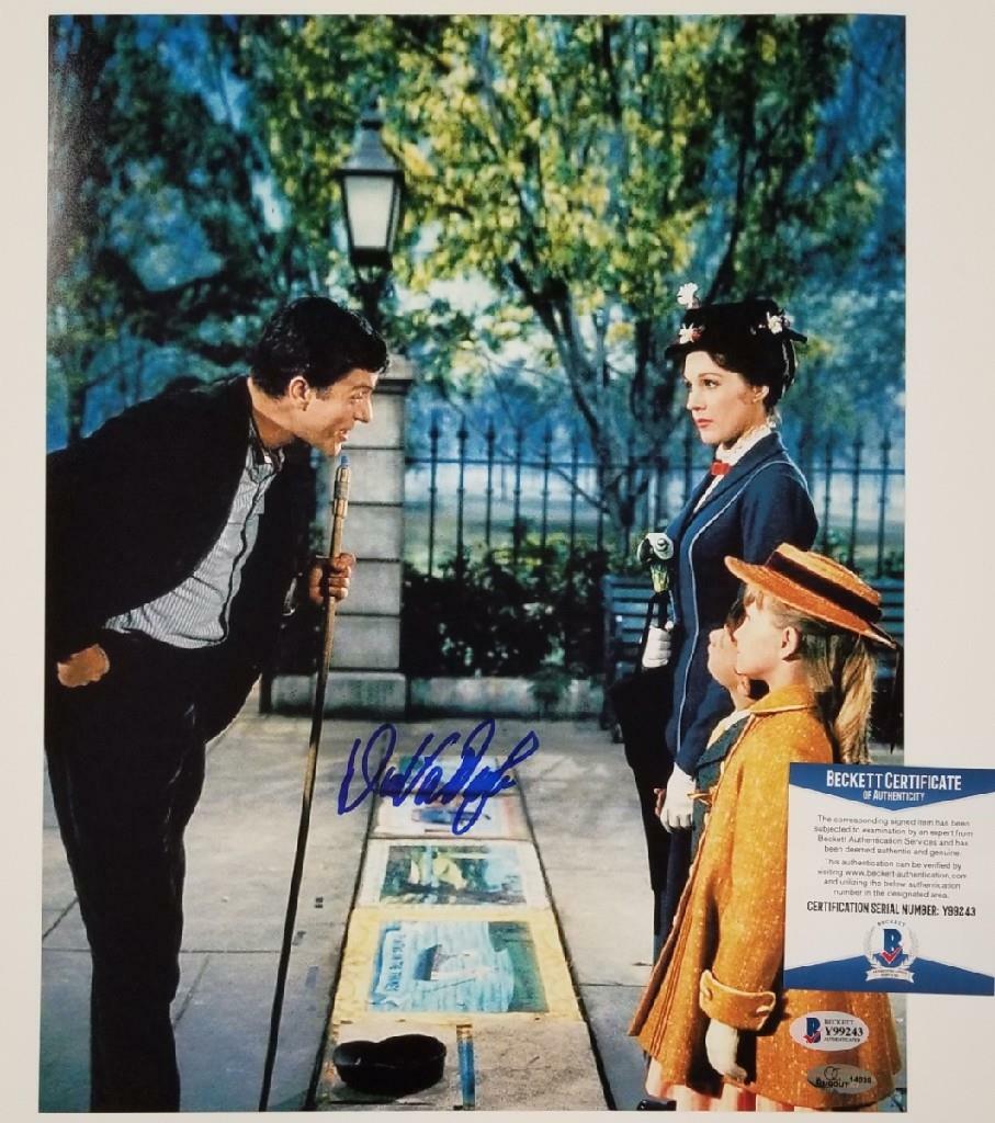 Dick Van Dyke autograph signed Mary Poppins 11x14 Photo #3 Autograph ~ BAS COA