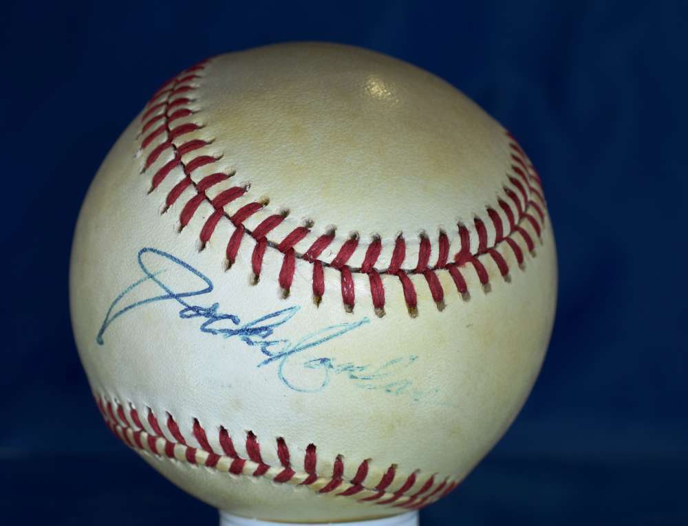 Jocko Conlan Psa/dna Autograph Macphail American League Baseball Signed
