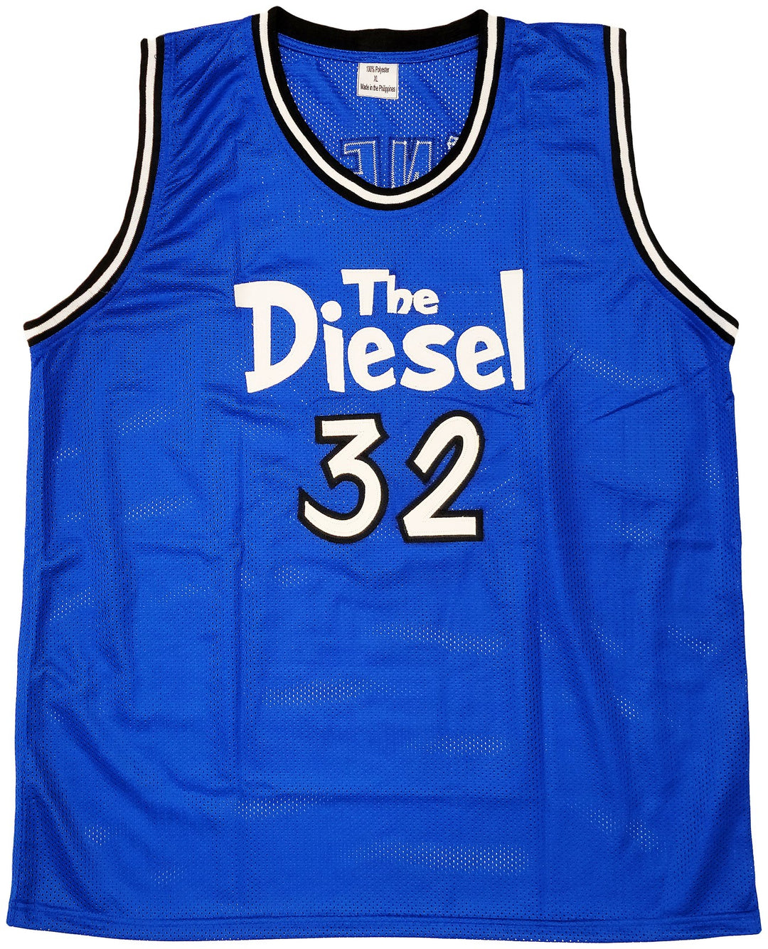 Orlando Magic Shaquille Shaq O'Neal Signed Blue Jersey The Diesel Beckett
