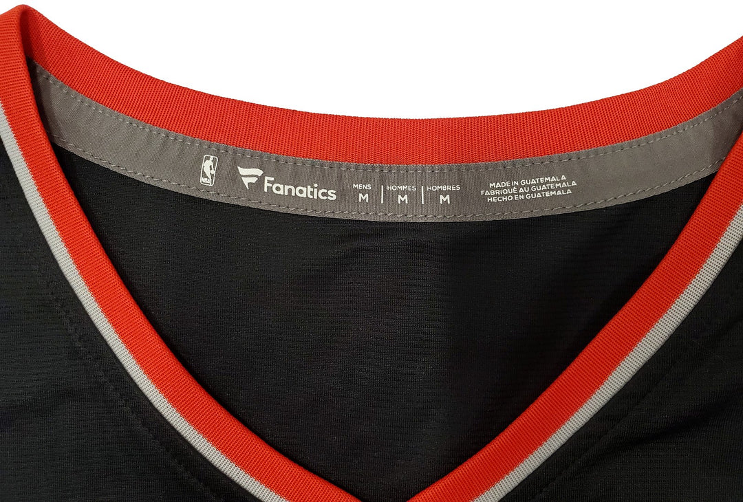 Trail Blazers Damian Lillard Signed Black Fanatics Jersey Size M Beckett