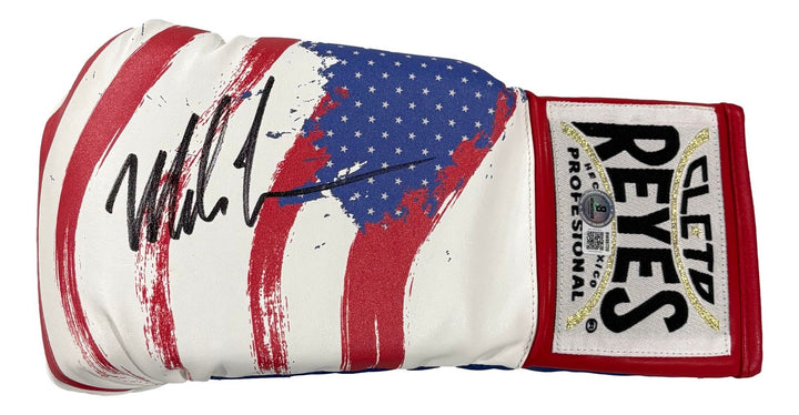 Mike Tyson Signed Left Hand USA Cleto Reyes Boxing Glove BAS