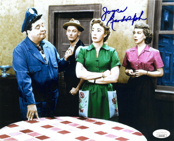 Joyce Randolph signed Honeymooners Trixie Norton 8x10 Photo (Gleason)- JSA Holo