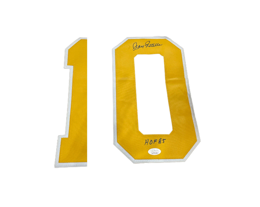 Jean Ratelle "HOF 85" Autographed Boston Bruins Jersey (JSA)