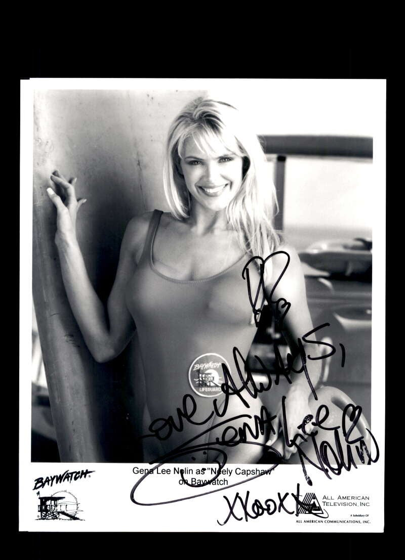Gena Lee Nolin PSA DNA Coa Signed 8x10 Photo Autograph Baywatch