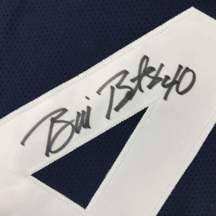 Autographed/Signed Bill Bates Dallas Thanksgiving Day Jersey PSA/DNA CO