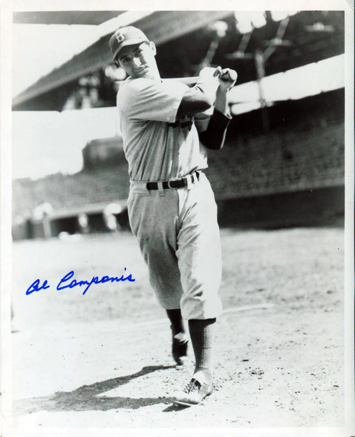 Al Campanis Autographed 8x10 Photo