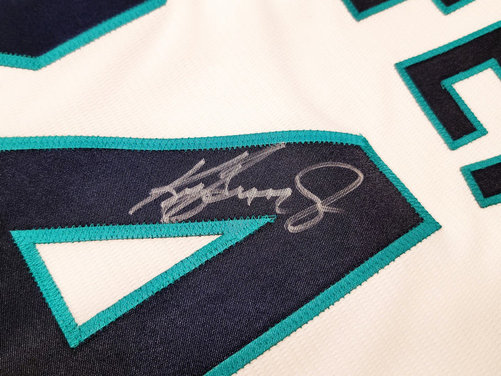 Seattle Mariners Ken Griffey Jr. Signed White Nike Cooperstown Edition Jersey
