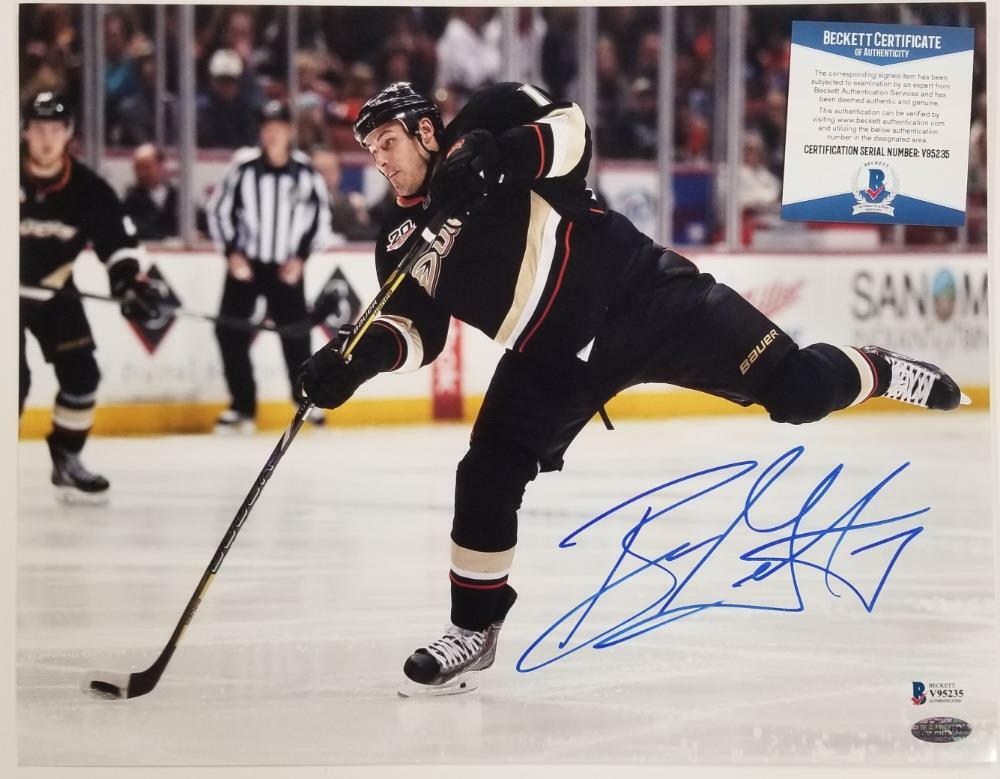 Ryan Getzlaf signed 11x14 Photo Anaheim Ducks Autograph ~ Beckett BAS COA