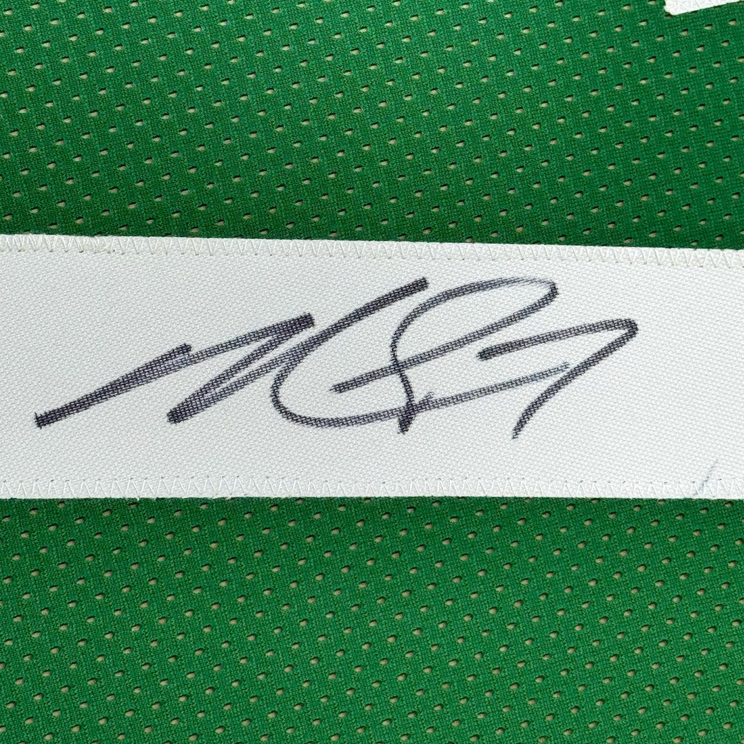 FRAMED Autographed/Signed MICHAEL VICK 33x42 Philadelphia Kelly Jersey COA