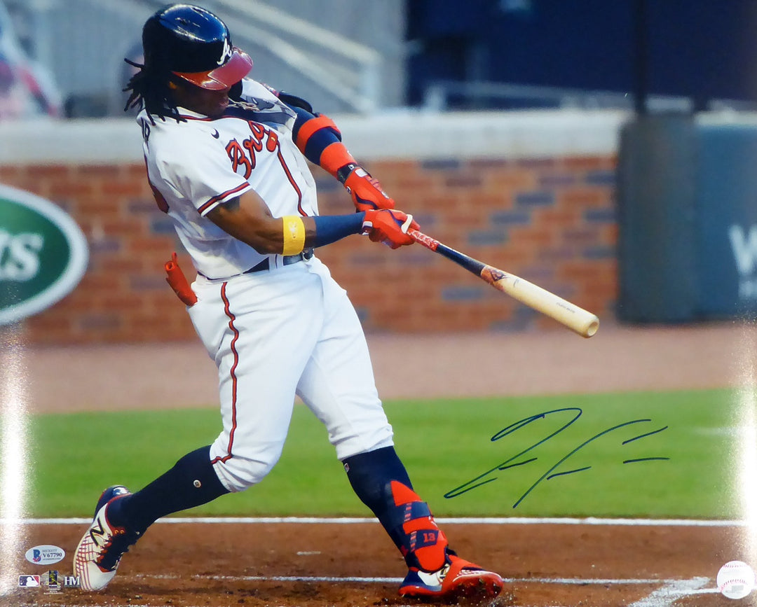 Ronald Acuna Jr. Signed 16x20 Photo Atlanta Braves Beckett BAS